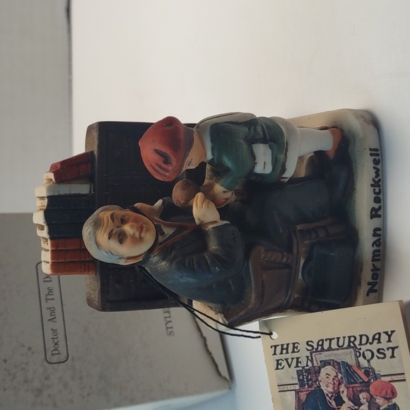 Norman Rockwell | Other | Norman Rockwell Doctor And The Doll Figurine ...